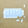 Adhesive Fragile Anticounterfeit Security Eggshell Label Sticker Paper