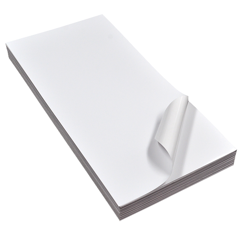 Self Adhesive Semi-glossy Paper Glassine Liner in Roll